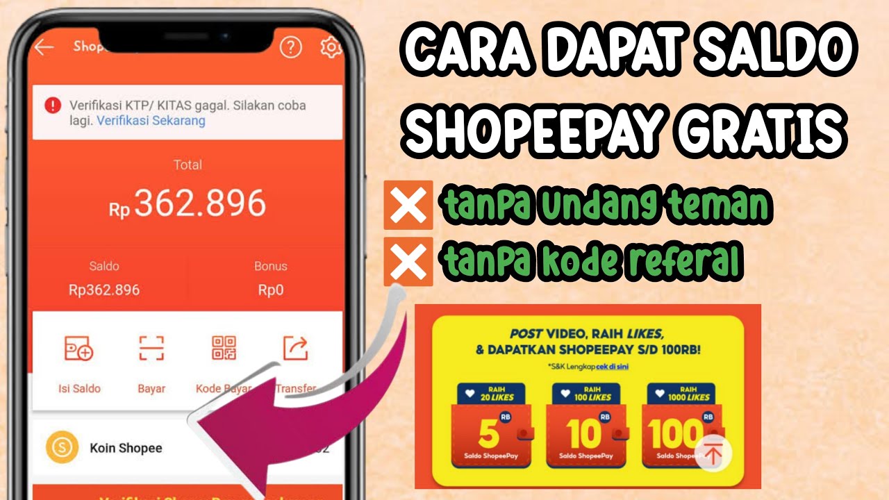Saldo ShopeePay Gratis dan Segala Hal yang Perlu