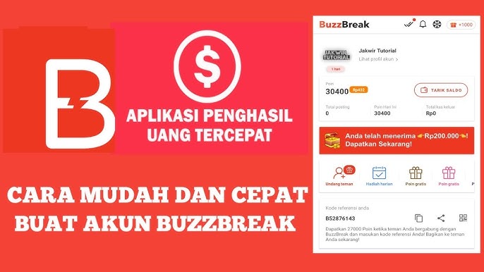 BuzzBreak: Aplikasi yang Katanya Menghasilkan Uang